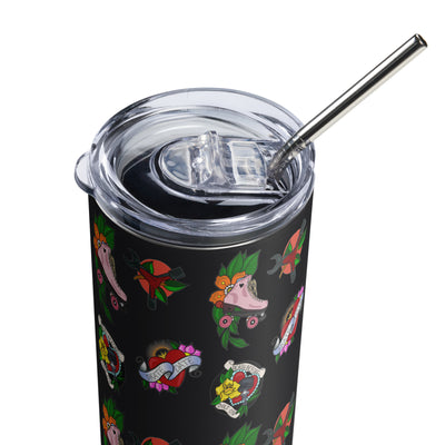 Skate Ink Stainless steel tumbler